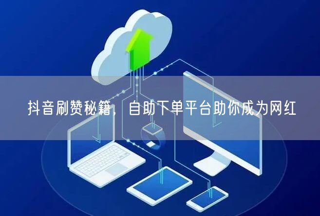 抖音刷赞秘籍，自助下单平台助你成为网红